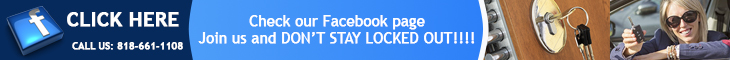 Join us on Facebook - Locksmith Tujunga
